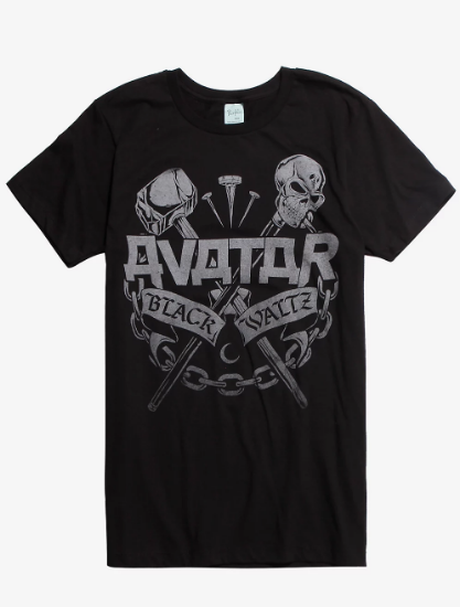 avatar band t shirt